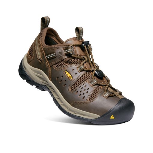 Men's Atlanta Cool II ESD (Soft Toe)  |  Cascade Brown/Forest Night - Image 3