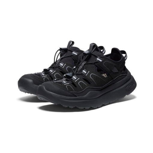 Women's WK450 Walking Sandal  |  Black/Black - Image 2