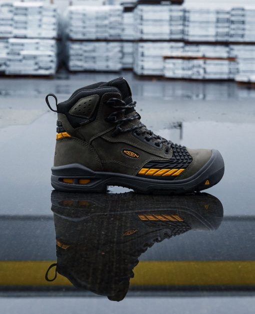 Men's Troy 6 Waterproof Boot (Carbon Toe)  |  Magnet/Black - Image 8
