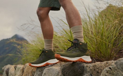 Men's Hightrail Waterproof Hiking Boot  |  Dark Earth/Oak Buff - Image 7
