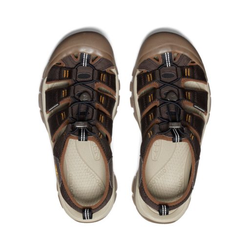Men's Newport H2 Sandal  |  Java/Golden Yellow - Image 4