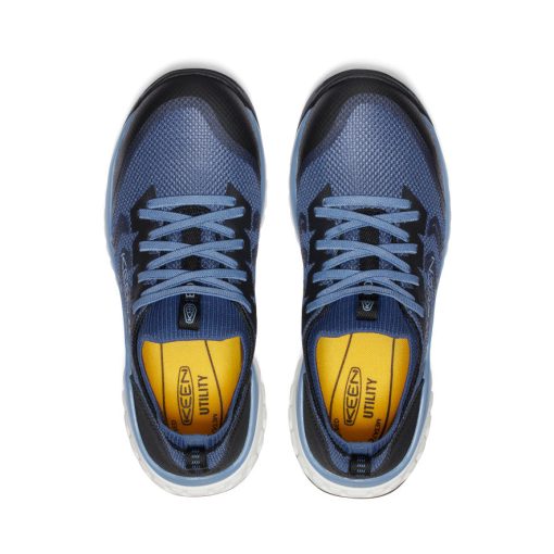 Women's Arvada Shift ESD Work Sneaker (Carbon Toe)  |  Vintage Indigo/Faded Denim - Image 4