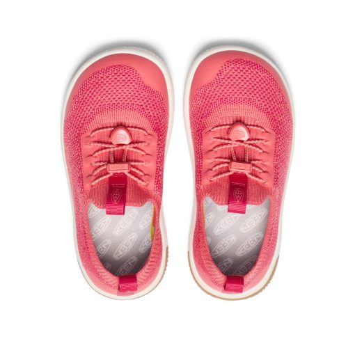 Little Kids' KNX Knit Sneaker  |  Dubarry/Star White - Image 4