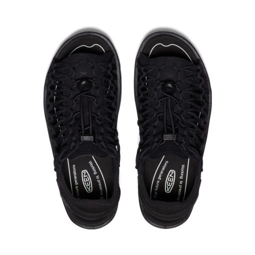 Women's UNEEK II Open-Toe Sneaker  |  Black/Black - Image 4