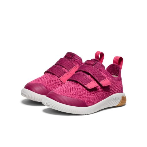Toddlers' KNX Knit Double Strap  |  Beaujolais/Raspberry - Image 3