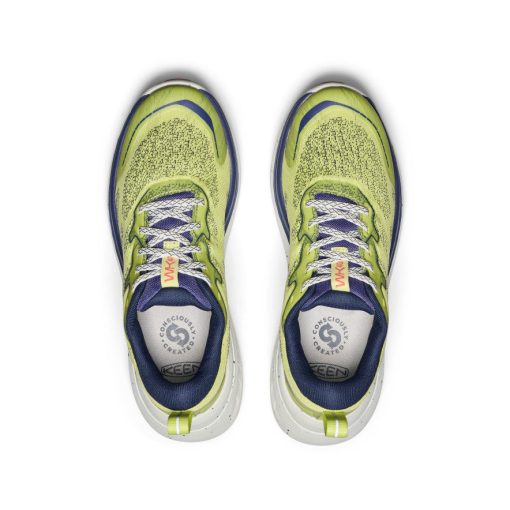 Women's WK400 II Walking Shoe  |  Daiquiri Green/Skipper Blue - Image 4