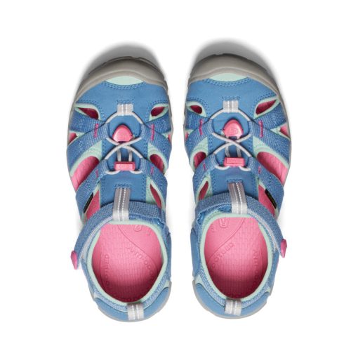 Big Kids' Seacamp II CNX  |  Coronet Blue/Hot Pink - Image 4