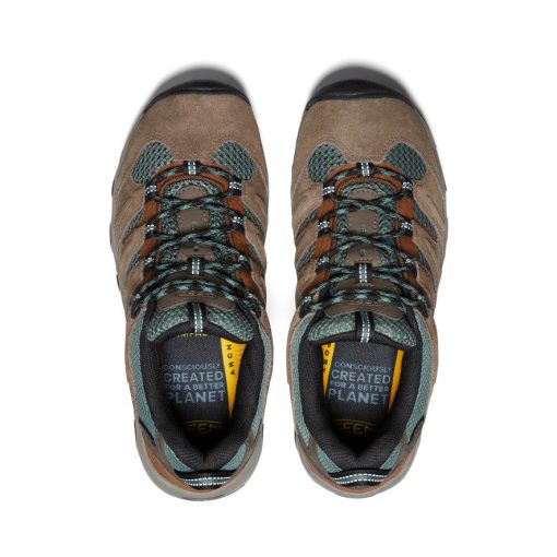 Women's Headout Waterproof Hiking Shoe  |  Shitake/Dark Forest - Image 4