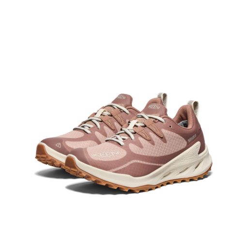 Women's Zionic Waterproof Hiking Shoe  |  Warm Taupe/Raw Umber - Image 2