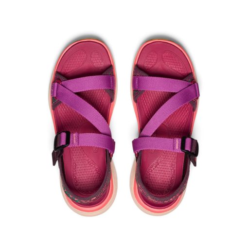 Women's Leiki Open-Toe Sandal  |  Plum Perfect/Dubarry - Image 4
