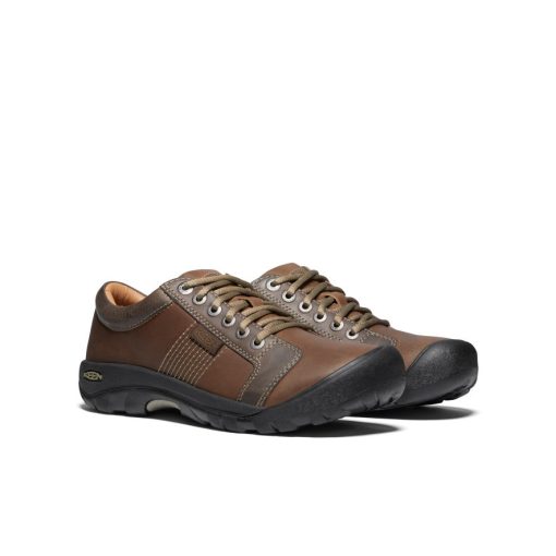 Men's Austin Shoe Wide  |  Chocolate Brown - Image 2