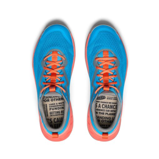 Men's Versacore Speed Shoe  |  Blue Danube/Scarlet Ibis - Image 4