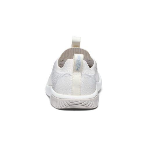Little Kids' KNX Knit Sneaker  |  Star White/Skyway - Image 5