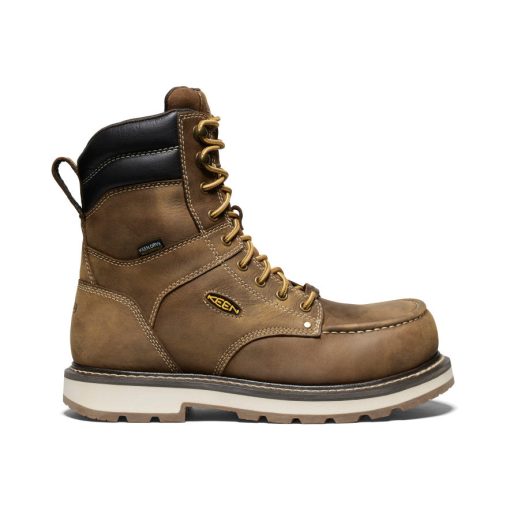 Men's Cincinnati 8 Waterproof 90° Heel Boot (Carbon Toe)  |  Belgian/Sandshell