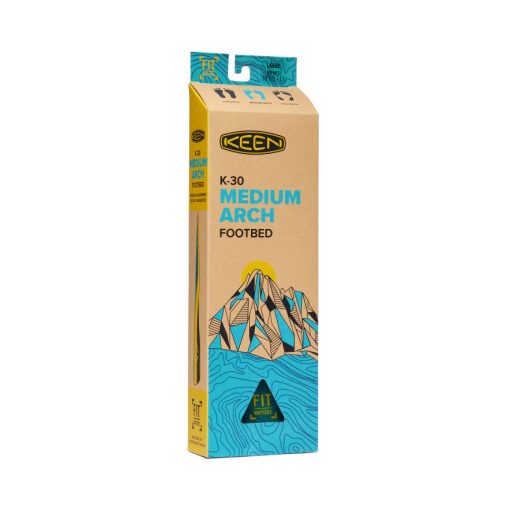 Men's Outdoor K-30 Medium Arch Insole  |  Blue - Image 5