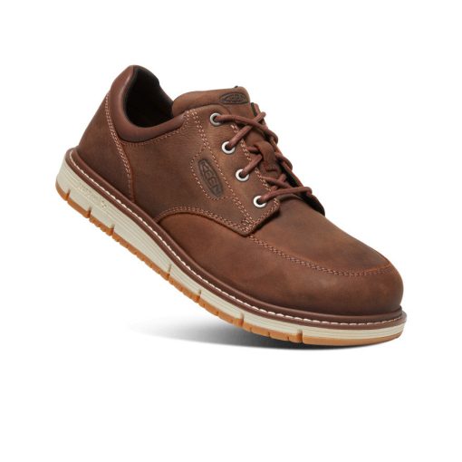 Men's San Jose Oxford (Aluminum Toe)  |  Gingerbread/Off White - Image 3