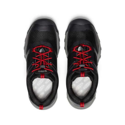 Big Kids' Wanduro Waterproof Shoe  |  Black/Ribbon Red - Image 4