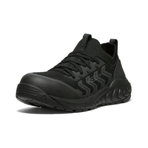 Women's Arvada Shift Work Sneaker (Carbon Toe)  |  Black/Magnet - Image 3