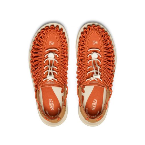 Men's UNEEK Sneaker  |  Gold Flame/Chipmunk - Image 4