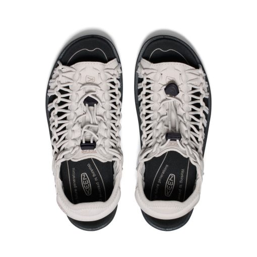 Women's UNEEK II Open-Toe Sneaker  |  Silver Birch/Black - Image 4
