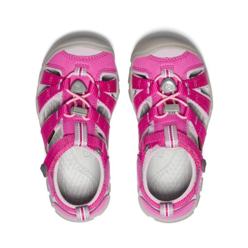 Little Kids' Seacamp II CNX  |  Very Berry/Dawn Pink - Image 4