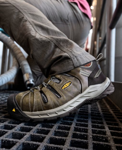 Men's Flint II (Steel Toe)  |  Shitake/Rust - Image 8