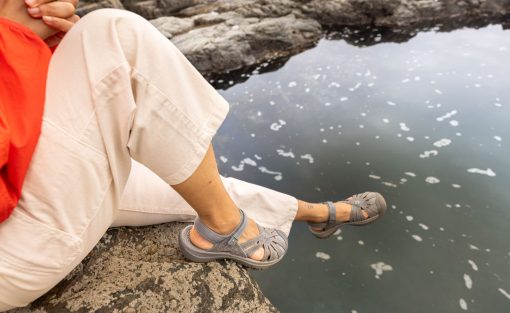 Women's Rose Sandal  |  Navy - Image 7