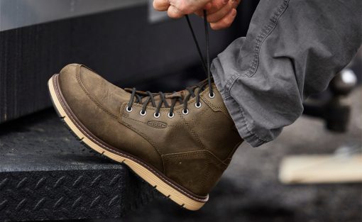 Men's San Jose 6 Waterproof Boot (Soft Toe)  |  Cascade Brown - Image 6