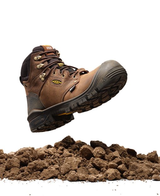 Men's Independence 6 Waterproof Boot (Soft Toe)  |  Dark Earth/Black - Image 8