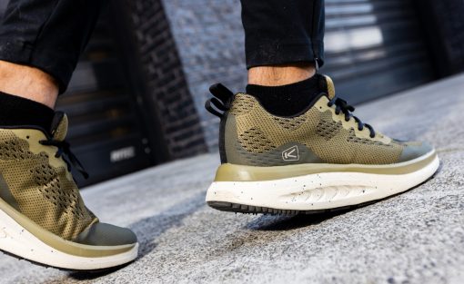 Men's WK400 Walking Shoe  |  Martini Olive/Black - Image 7
