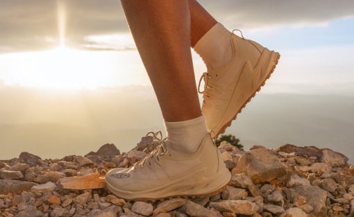 Women's Zionic Speed Hiking Shoe  |  Nostalgia Rose/Tangerine - Image 7