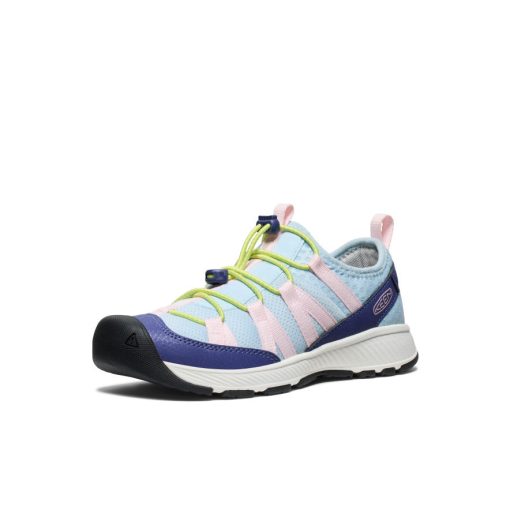 Little Kids' Motozoa Sneaker  |  Skipper Blue/Giggle Pink - Image 2
