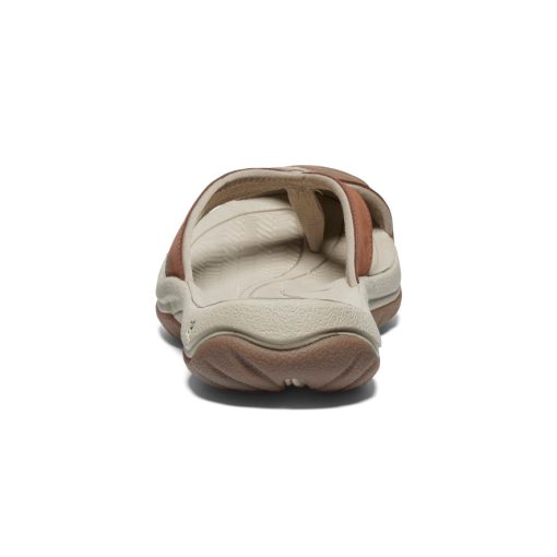 Women's Waimea Leather Flip-Flop  |  Sorrel Horse/Plaza Taupe - Image 5