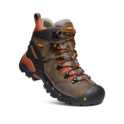 Men's Pittsburgh 6 Waterproof Boot (Soft Toe)  |  Cascade Brown/Bombay Brown - Image 3