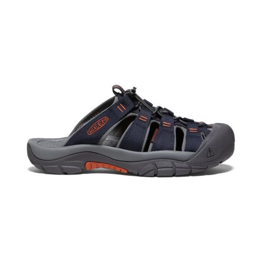 Men's Newport Slide  |  Sky Captain/Bombay Brown - Image 7