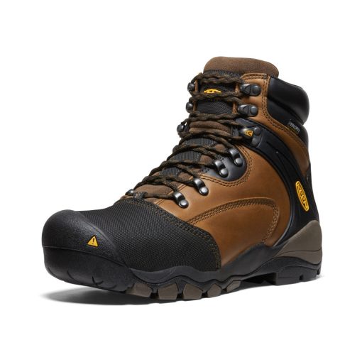 Men's Louisville 6 MET Waterproof Boot (Steel Toe)  |  Slate Black - Image 3