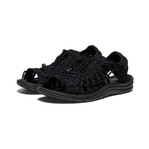 Women's UNEEK II Open-Toe Sneaker  |  Black/Black - Image 2