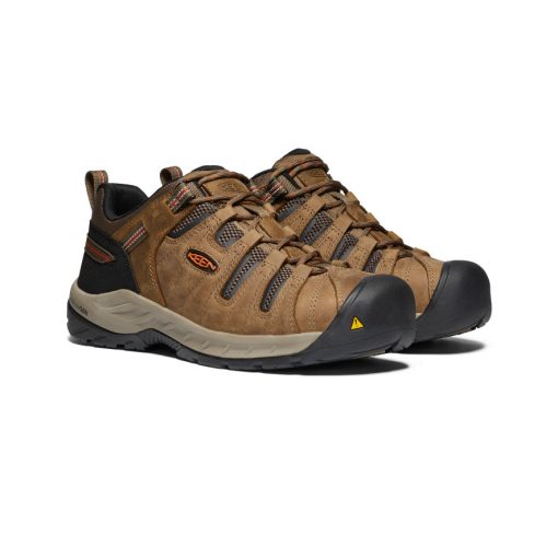 Men's Flint II (Steel Toe)  |  Shitake/Rust - Image 2
