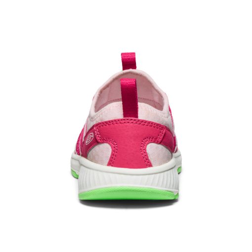 Little Kids' Motozoa Sneaker  |  Raspberry/Summer Green - Image 4