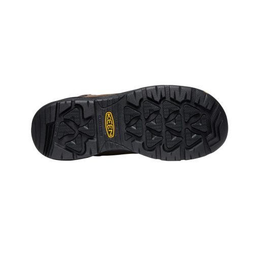 Men's Portland 6 Waterproof Boot (Carbon Toe)  |  Dark Earth/Black - Image 5