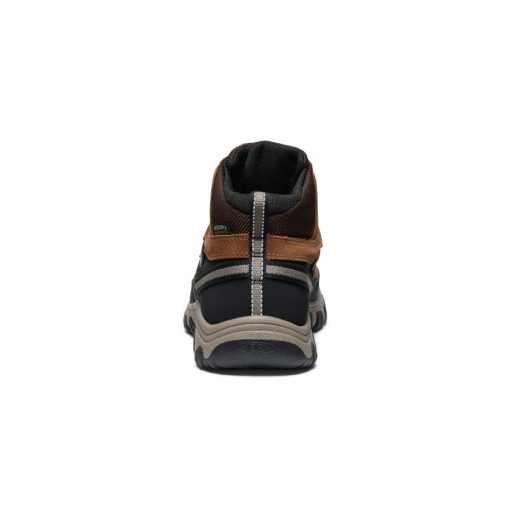 Big Kids' Targhee IV Waterproof Hiking Boot  |  Bison/Brindle - Image 5