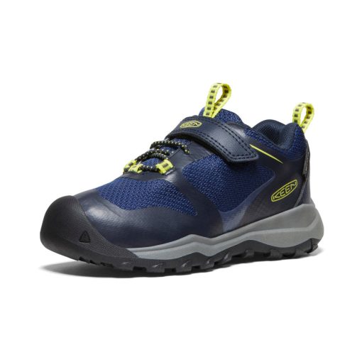 Little Kids' Wanduro Waterproof Shoe  |  Sky Captain/Evening Primrose - Image 3