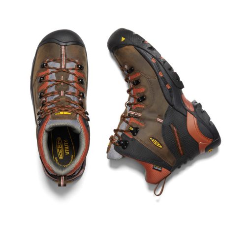 Men's Pittsburgh 6 Waterproof Boot (Soft Toe)  |  Cascade Brown/Bombay Brown - Image 4