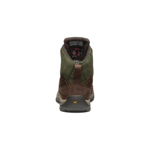 Women's Kaci III Winter Waterproof Boot  |  Dark Earth/Green Plaid - Image 5