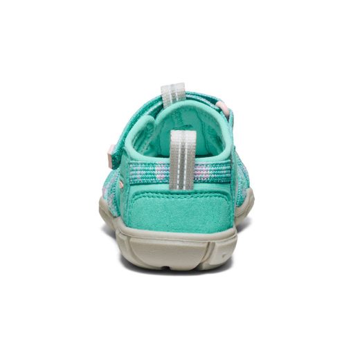 Little Kids' Seacamp II CNX  |  Bright Aqua/Giggle Pink - Image 5