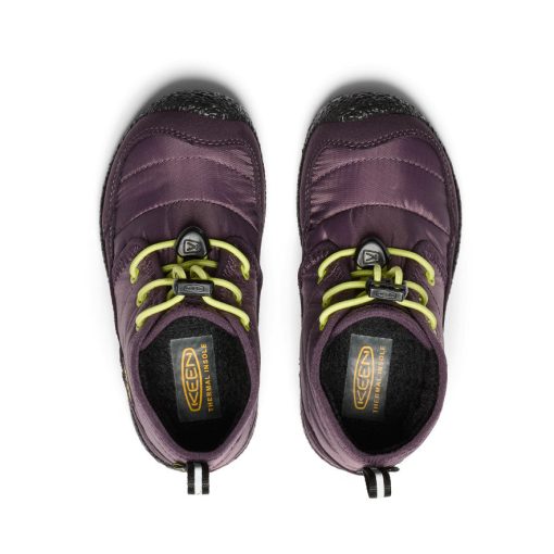 Little Kids' Howser II Waterproof Chukka  |  Plum Perfect/Daiquiri Green - Image 4