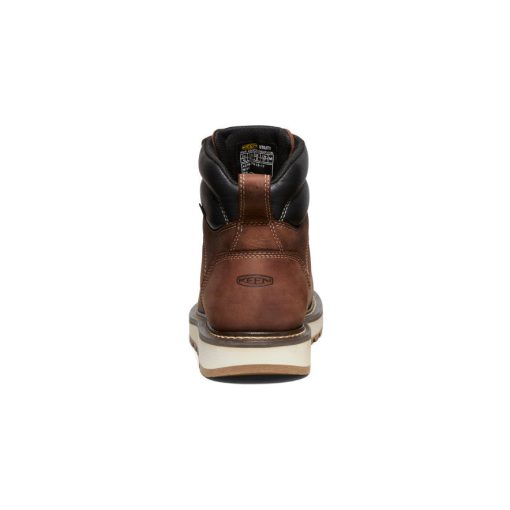 Men's Cincinnati 6 Waterproof Boot (Carbon Toe)  |  Tuscan Red/Sandshell - Image 5